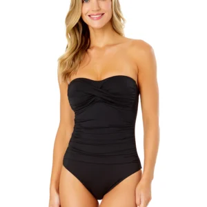 Anne Cole Twist Front One Piece