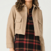 Dex Cropped Utility Jacket