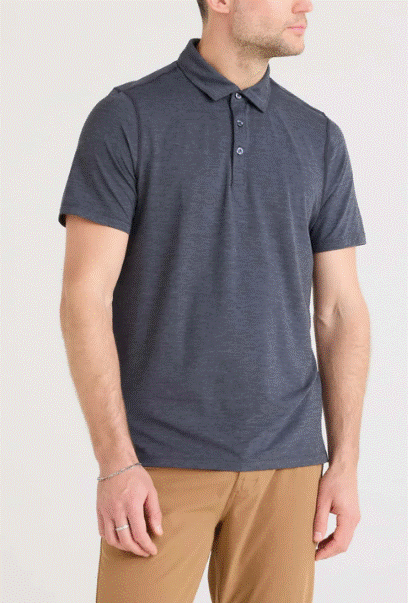 Saxx Drop Temp All Day Cooling Polo