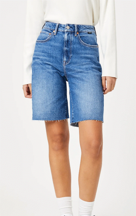 selina-short-01 Mavi Selina Mid Brushed Bermuda Short