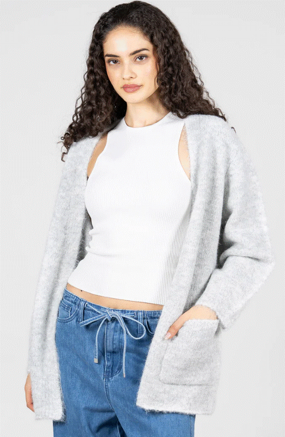 C'est Moi Open Sweater Cardigan