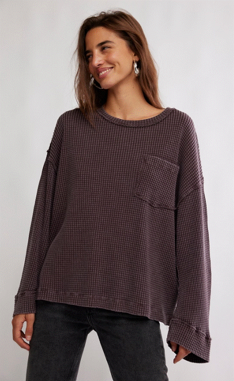 Free People Dawson Pocket Thermal