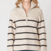 Dex Half Zip Longline Sweater