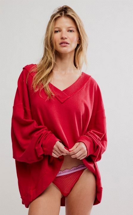 Free People Staycation Thermal Top