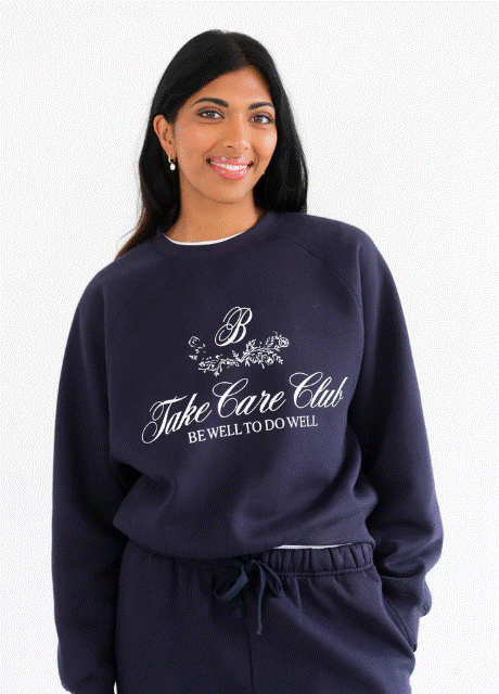 Brunette The Label Take Care Perfect Crew