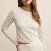 Z Supply Aurora Lace Top