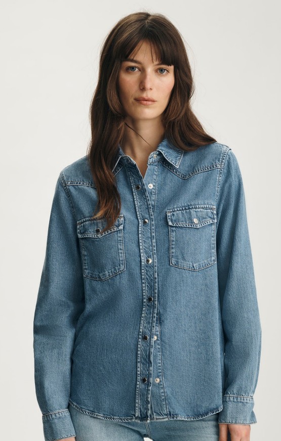 Mavi Angela Denim Shirt