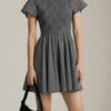 Sadie and Sage Frankie Smocked Mini Dress