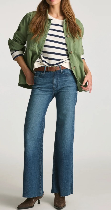 Grace Mid Rise Flare Jean