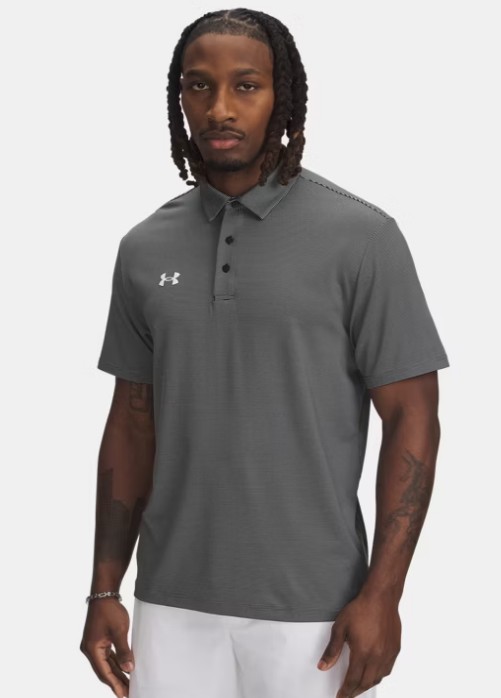 Under Armour Playoff Team Striped Polo