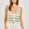 Sadie and Sage Stairsteps Crochet Vest