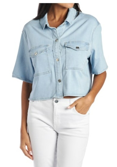 Guess Eriana Denim Top