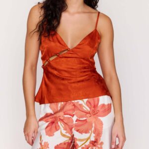 Mink Pink Valencia Bead Detail Cami