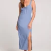 Salt Water Luxe Woven Tank Midi Dress
