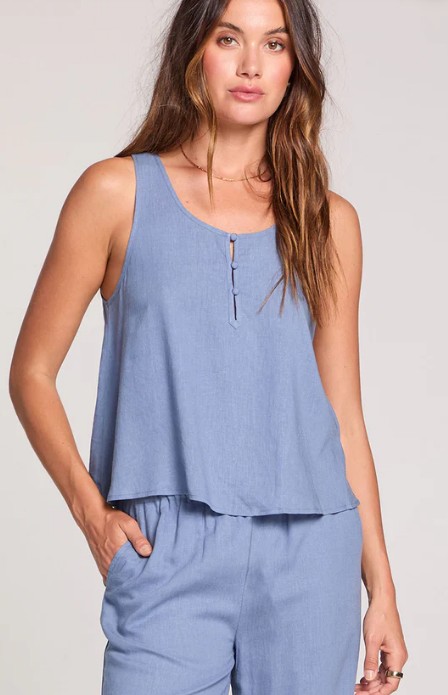 Sal Water Luxe Woven A-Line Tank