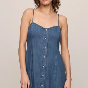 Z Supply Angel Eyes Denim Mini Dress