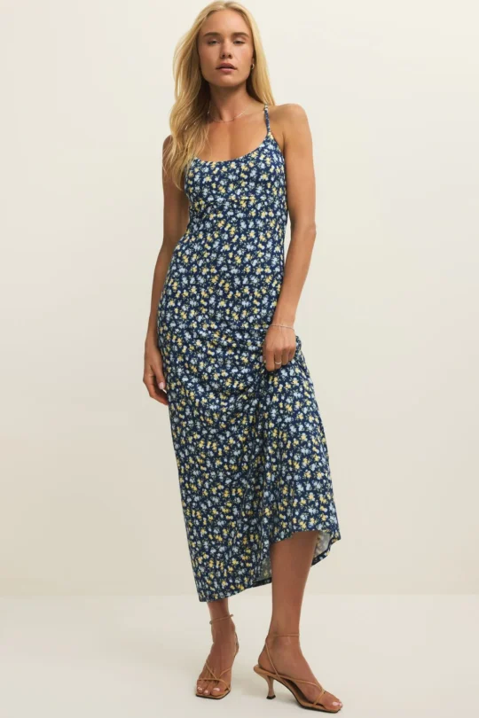Z Supply Chiara Idra Ditsy Midi Dress