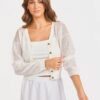 evie-01 Sadie and Sage Evie Button Front Cardigan