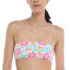 Eidon Pixel River Bandeau Swim Top