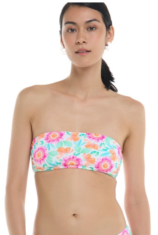 Eidon Pixel River Bandeau Swim Top