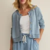 Z Supply Daily Knit Denim Cardigan