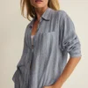 Z Supply The Perfect Striped Button Up