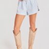 Sadie and Sage Starlet Gingham Shorts