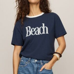 Z Supply Beach Contrast Boyfriend Tee