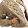 Sadie and sage Painted Wish Quilted Embroidered Jacket