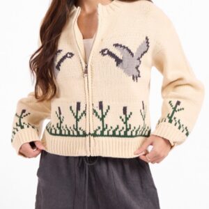 Sage The Label Songbird Zip Sweater