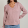 Dex V-Neck Knit Top