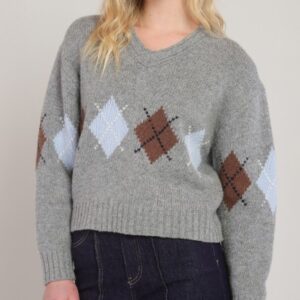 Dex Argyle Sweater