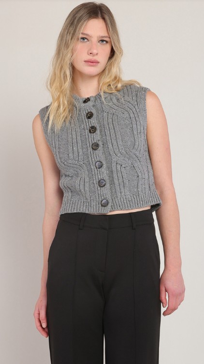 Dex Cable Sweater Vest