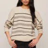 Z Supply Cirrus Striped Sweater