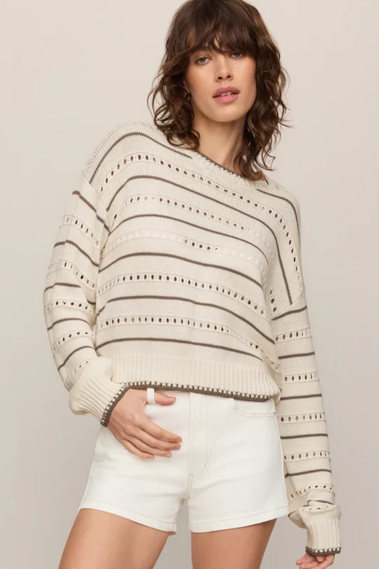 Z Supply Darby Stripe Sweater
