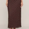 Z Supply Eda Mesh Midi Skirt