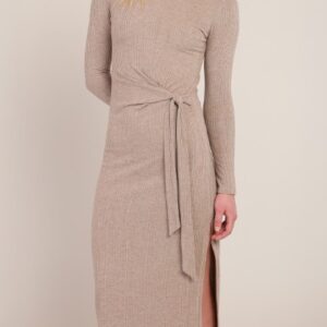 Dex Knot Waist Long Dress