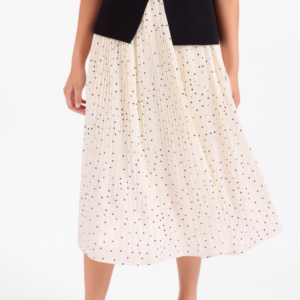 Sadie and Sage Letters Home Pleated Maxi Skirt