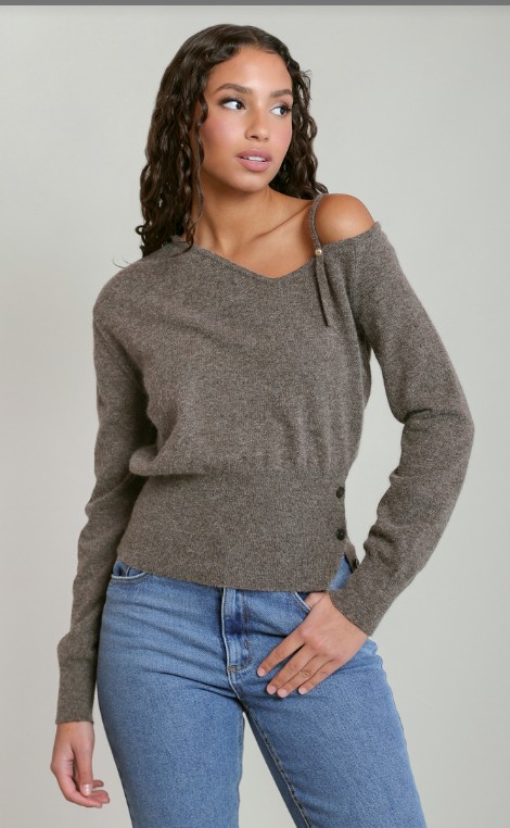 Dex Off-Shoulder Sweater