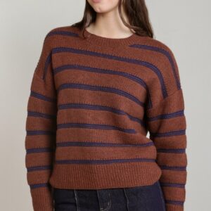 Dex Stripe Crewneck Sweater
