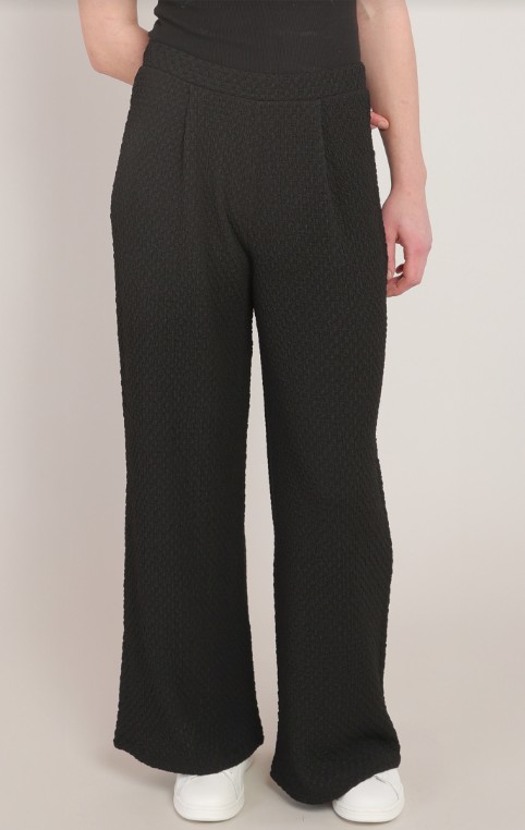 Dex Textured Wide Leg Pant