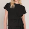 Dex Textured Knot Top