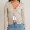Dex Front Tie Cardigan