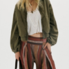 Free People Birdie Washed Jacket