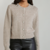Dex Embellished Crewneck Cardigan