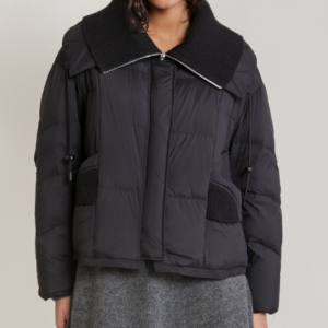 Dex Knit Collar Puffer