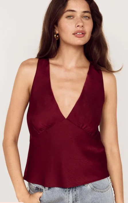 Mink Pink Lumiere Bias Top