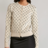 Dex Polkadot Cardigan