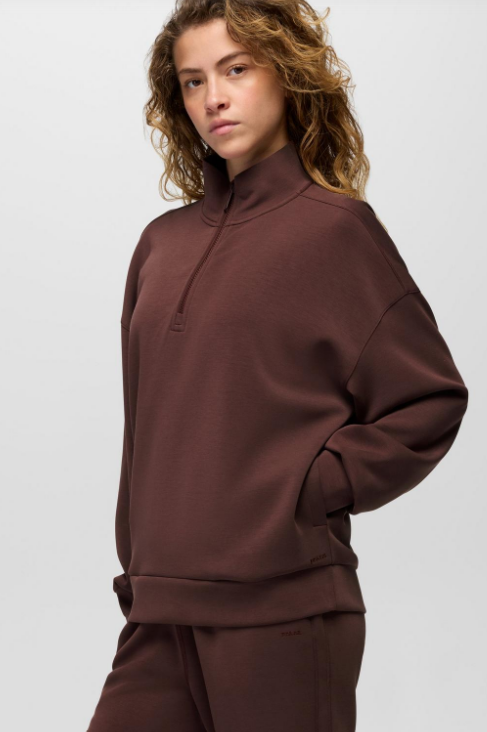 Prana Shea Soft Relaxed Half Zip