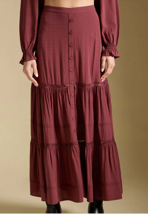 Salt Water Lux Jaycee Midi Skirt